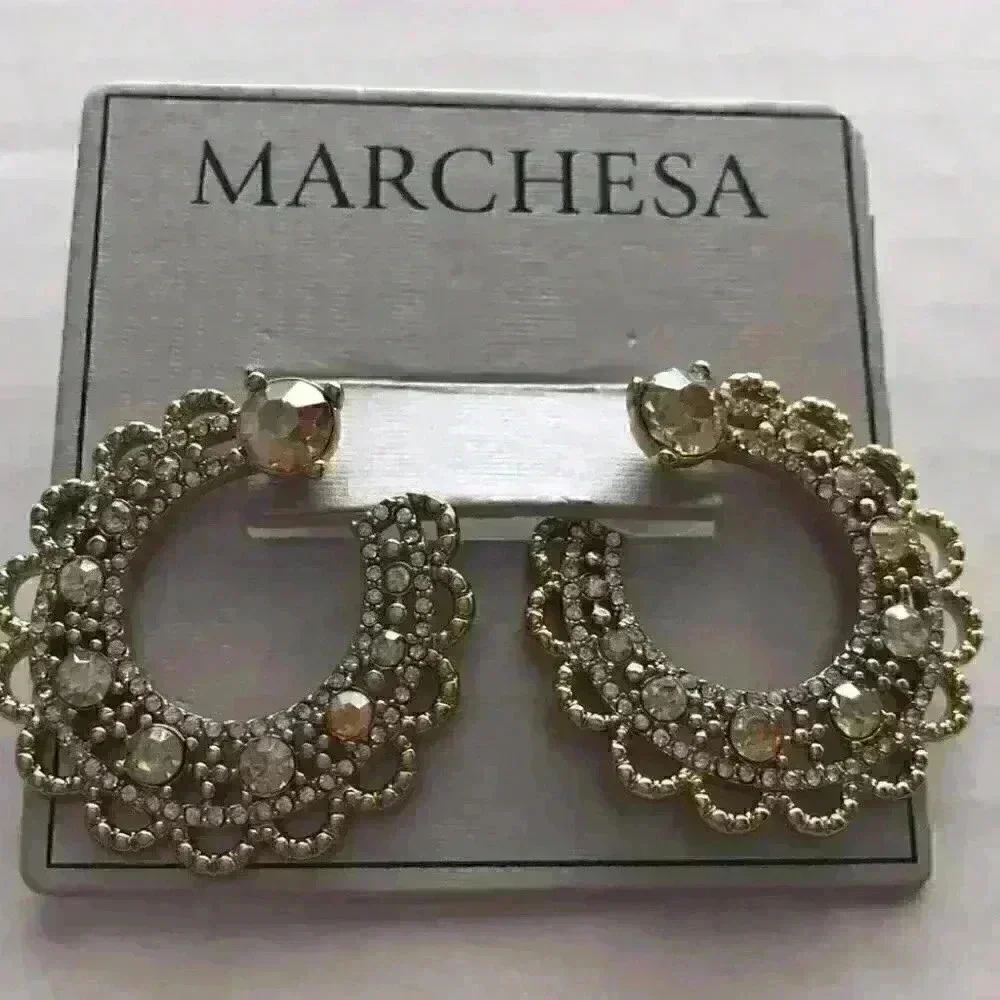 Marchesa swirl champagne